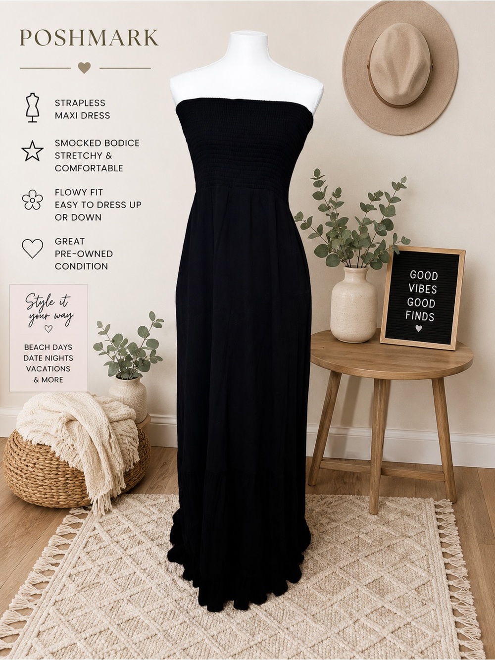 Loft Maxi Black